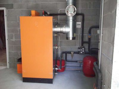 Installation chaudière bi-énergie MORVAN